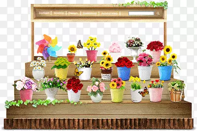 花卉展示架