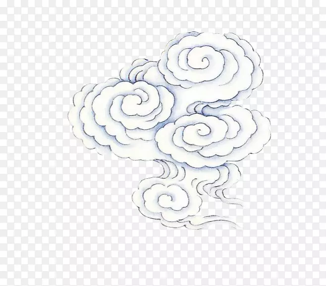 祥云漂浮