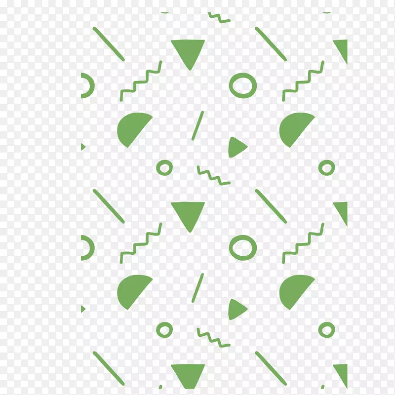 绿色图形底纹边框PNG