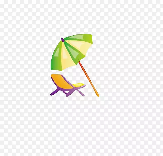 太阳伞和沙滩椅
