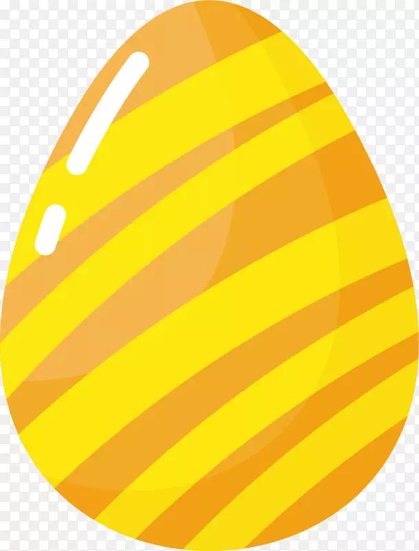 黄色闪耀复活节彩蛋