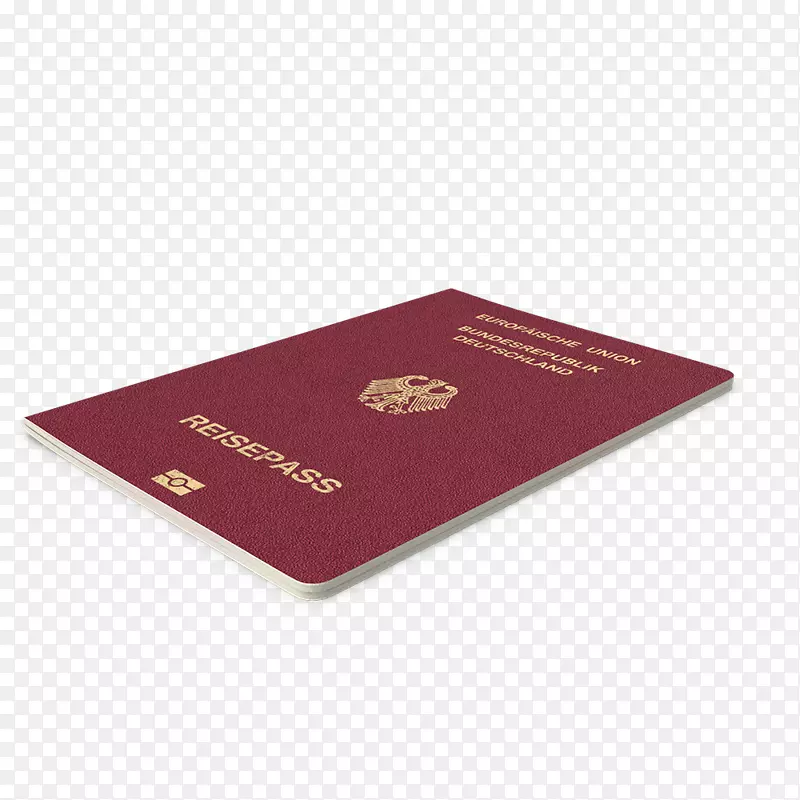 红皮护照高清psd分层出国护照