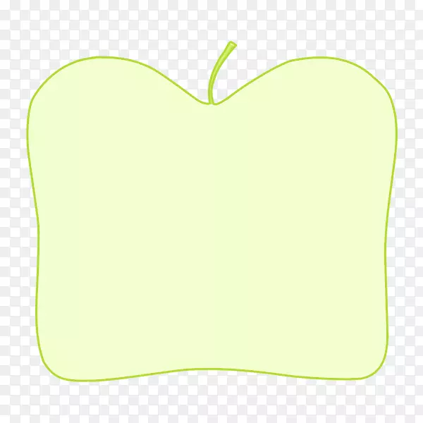 手绘苹果边框