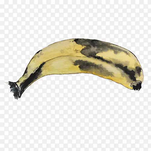 烂香蕉手绘画素材图片