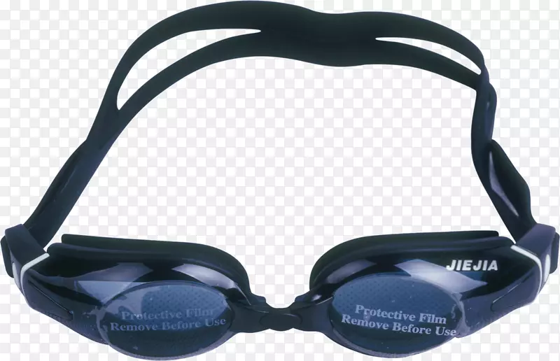 黑色游泳眼镜