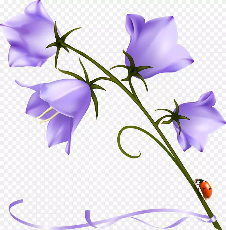 卡通植物花朵装饰