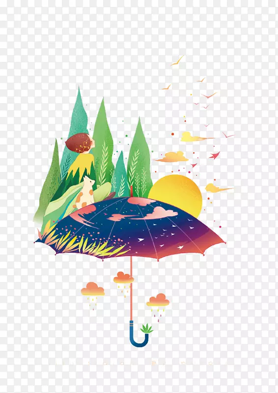 简约可爱山峰插画PNG图片素材下载_图片编号qakjnddq-免抠素材网