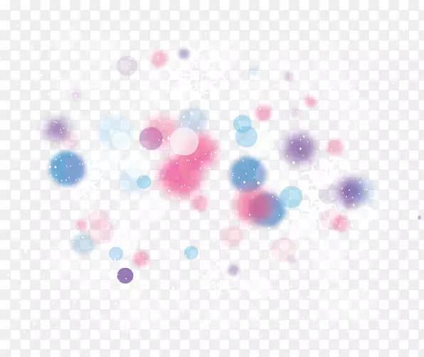 矢量炫彩圆球