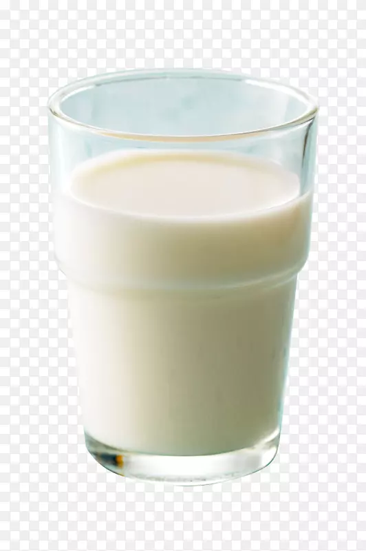 白色玻璃牛奶杯子