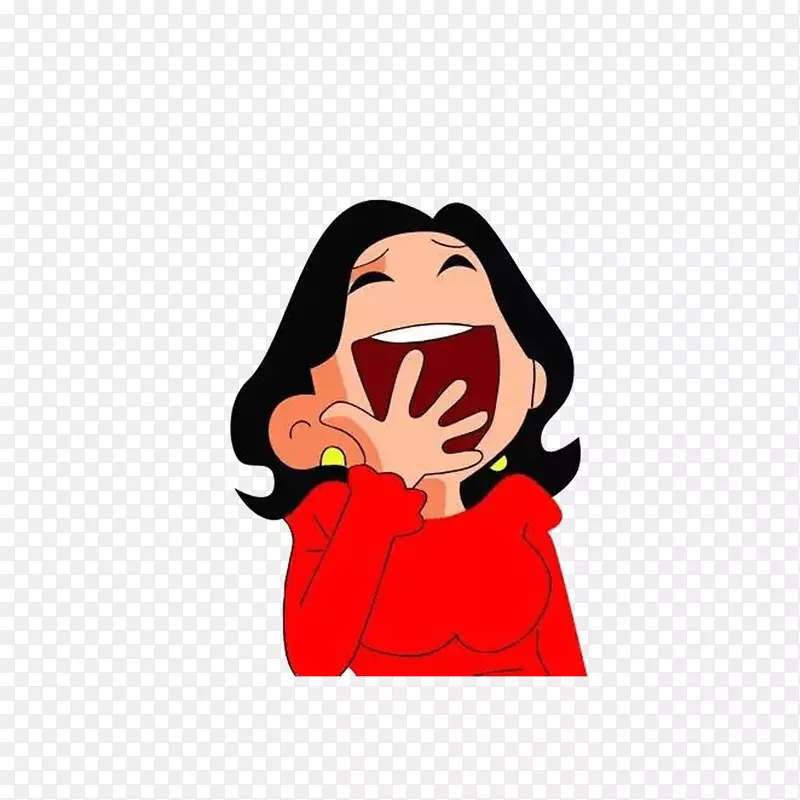 哈哈大笑的女士PNG图片素材下载_图片编号qzvnjrgq-免抠素材网