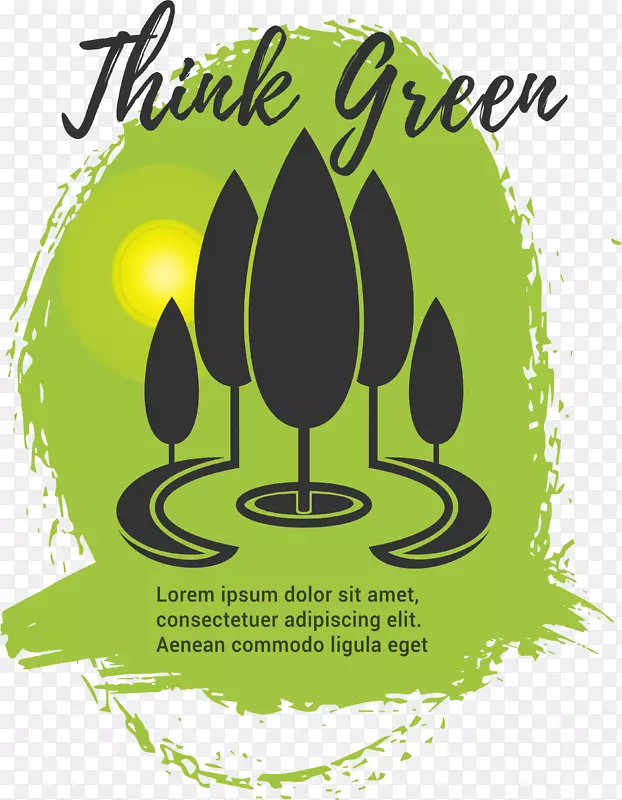 绿色环保logo设计
