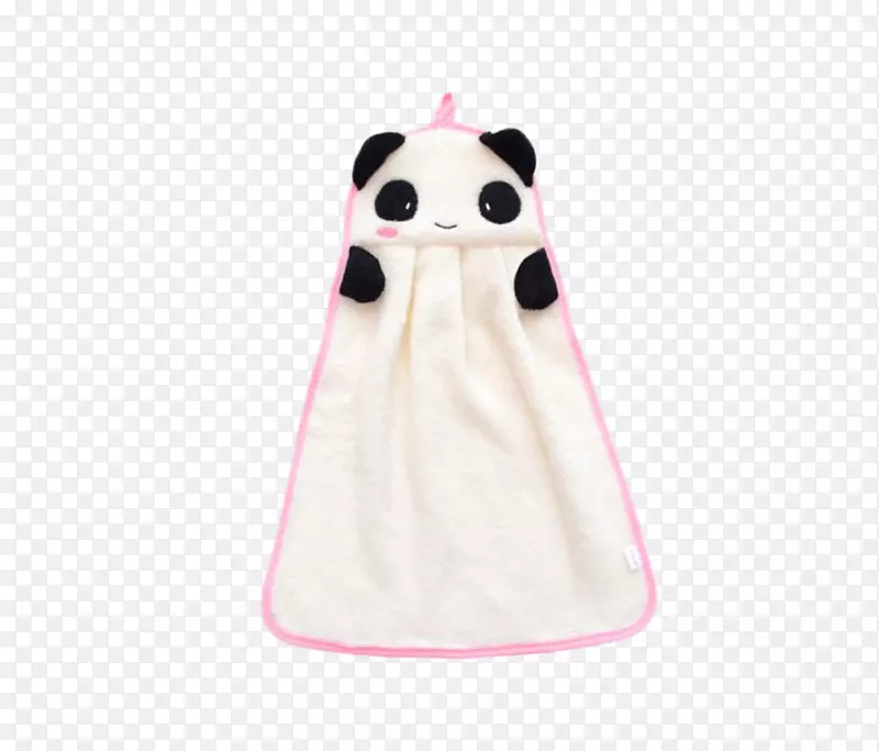 熊猫实用耐用擦手巾