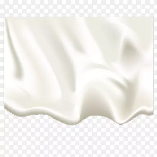 白色丝滑装饰流水设计图