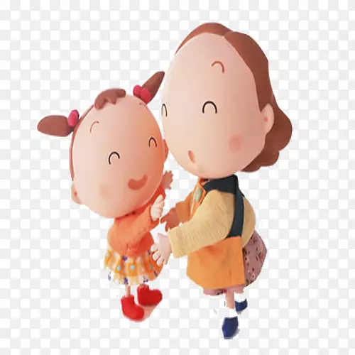 孩子与妈妈