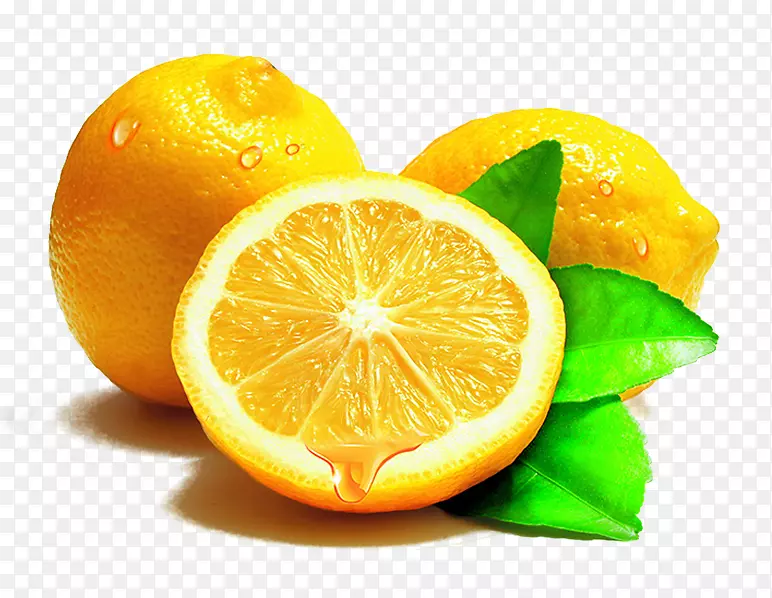 颜色鲜艳的柠檬