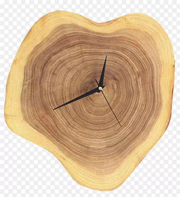 树的年轮钟表