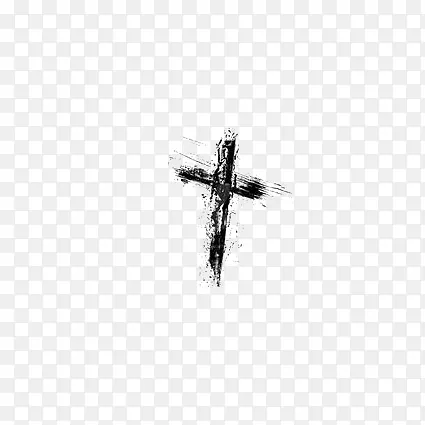 水墨十字架