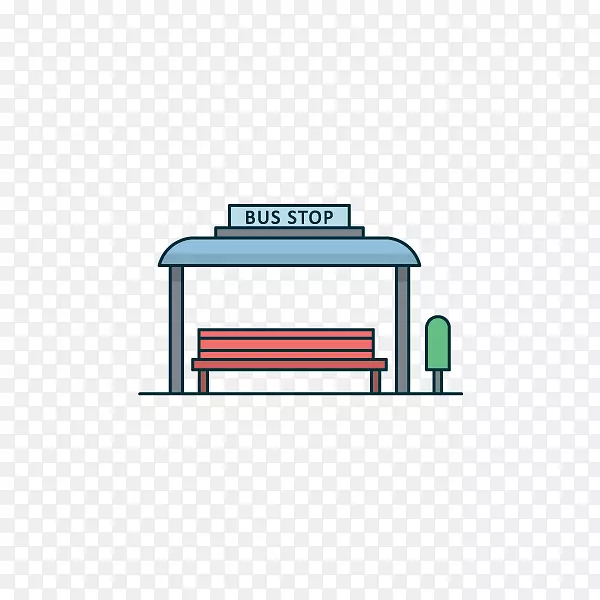 大巴车停靠站简图