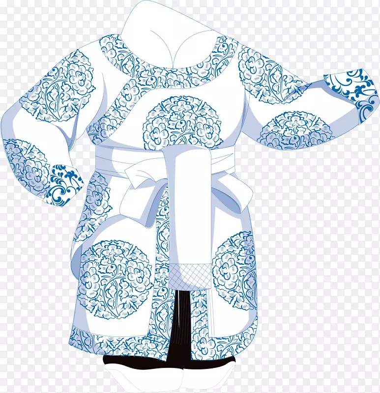 服装中国风式构图