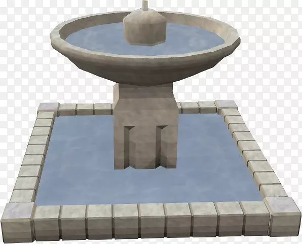 方形喷泉