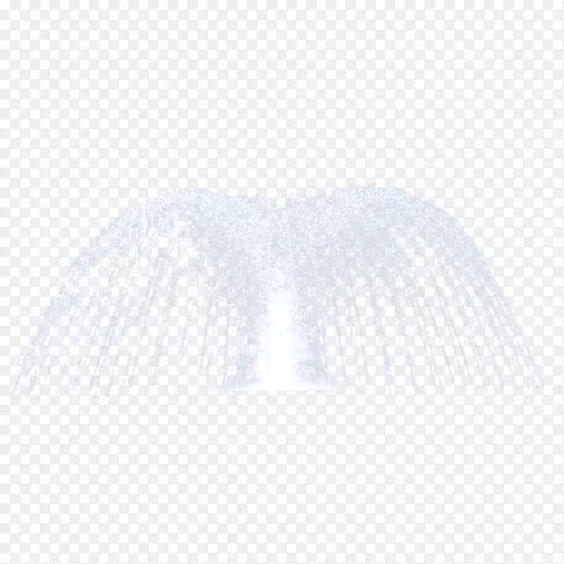 白色喷泉免抠平面图
