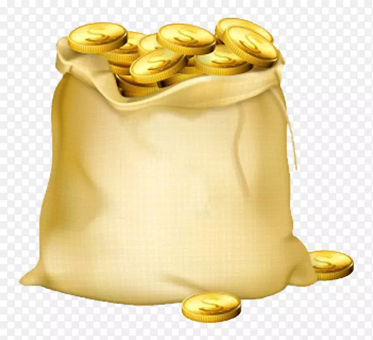 一袋外国金币
