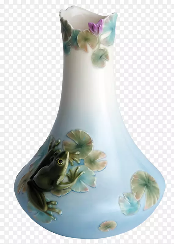 印花花瓶