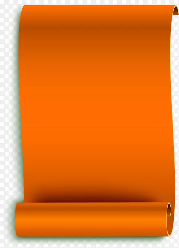橙色纸张背景