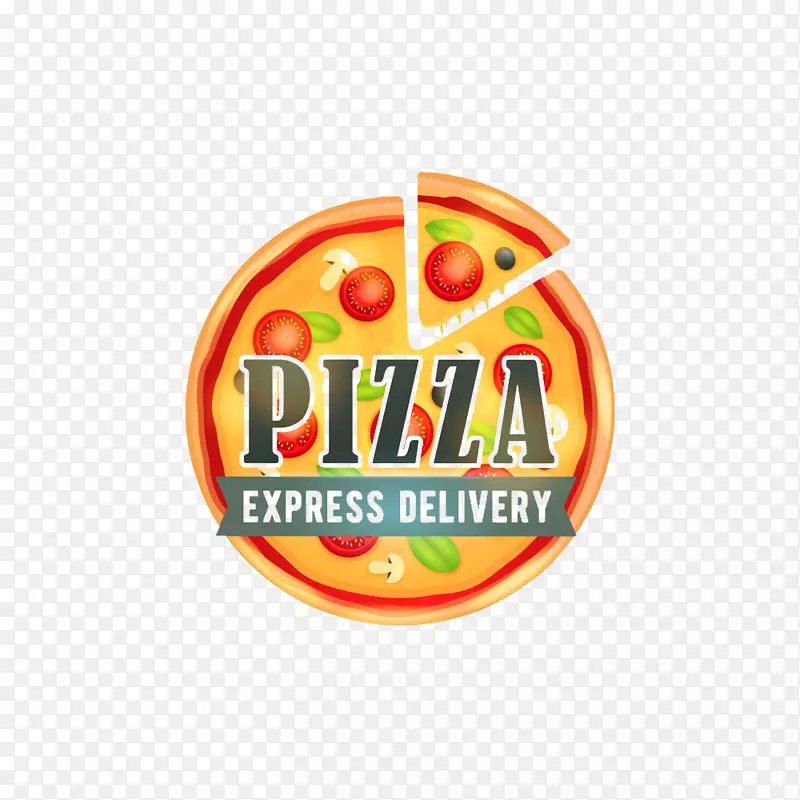 披萨logo标签设计图片