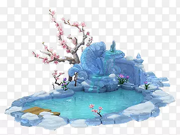 水彩温泉