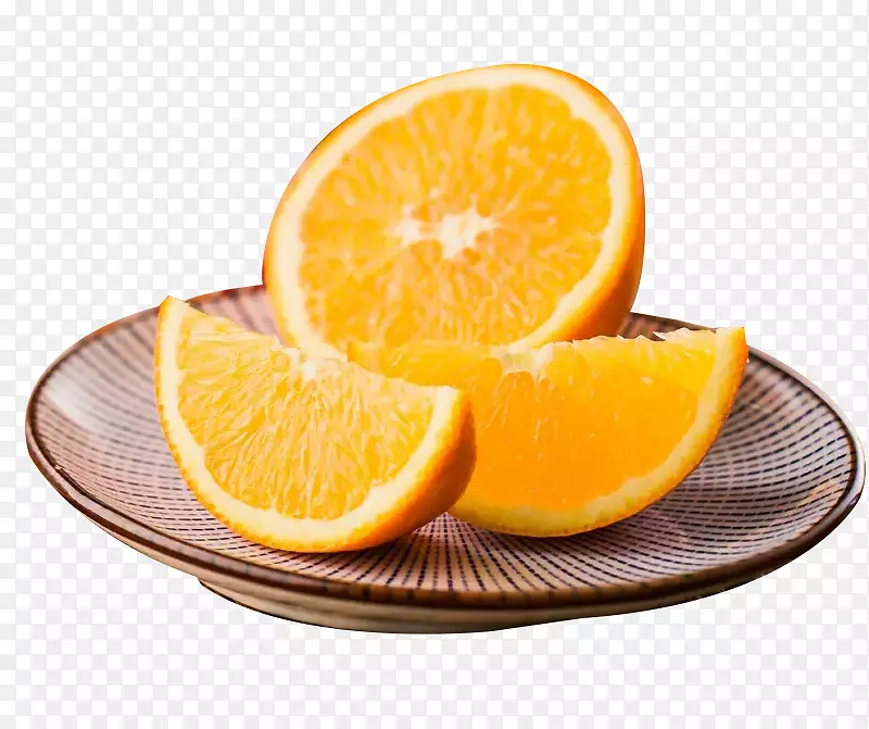 切开的橙子免扣素材图片