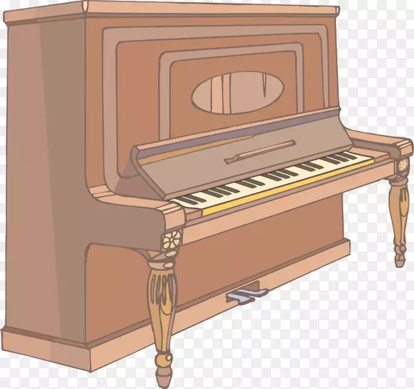 卡通钢琴
