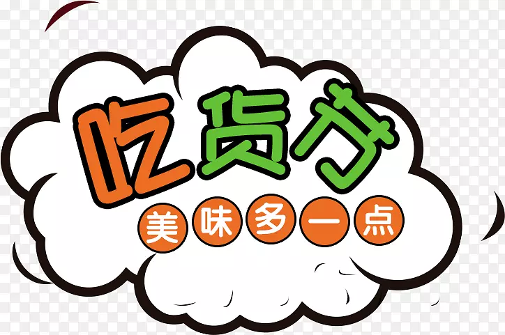 吃货创意字体