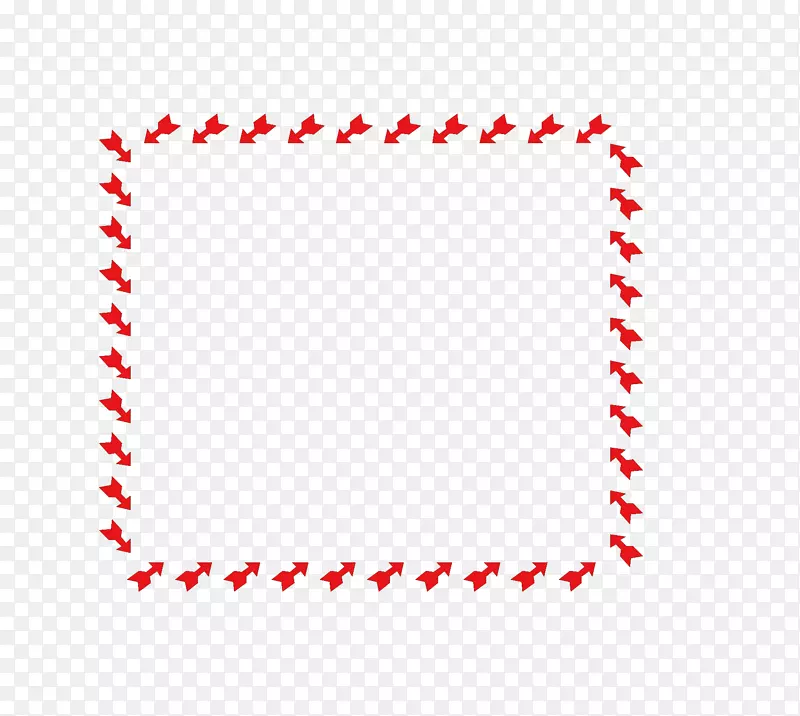 矢量红色卡通扁平化长方形文本框
