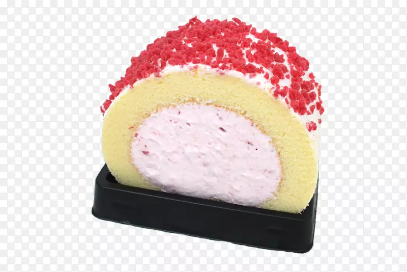 草莓蛋糕卷(粒粒脆)