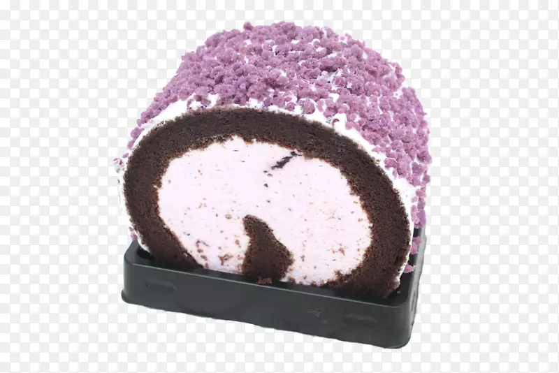 蓝莓蛋糕卷(粒粒脆)