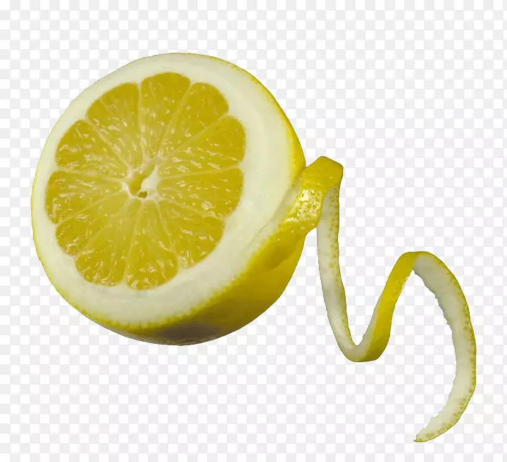 削了皮的柠檬