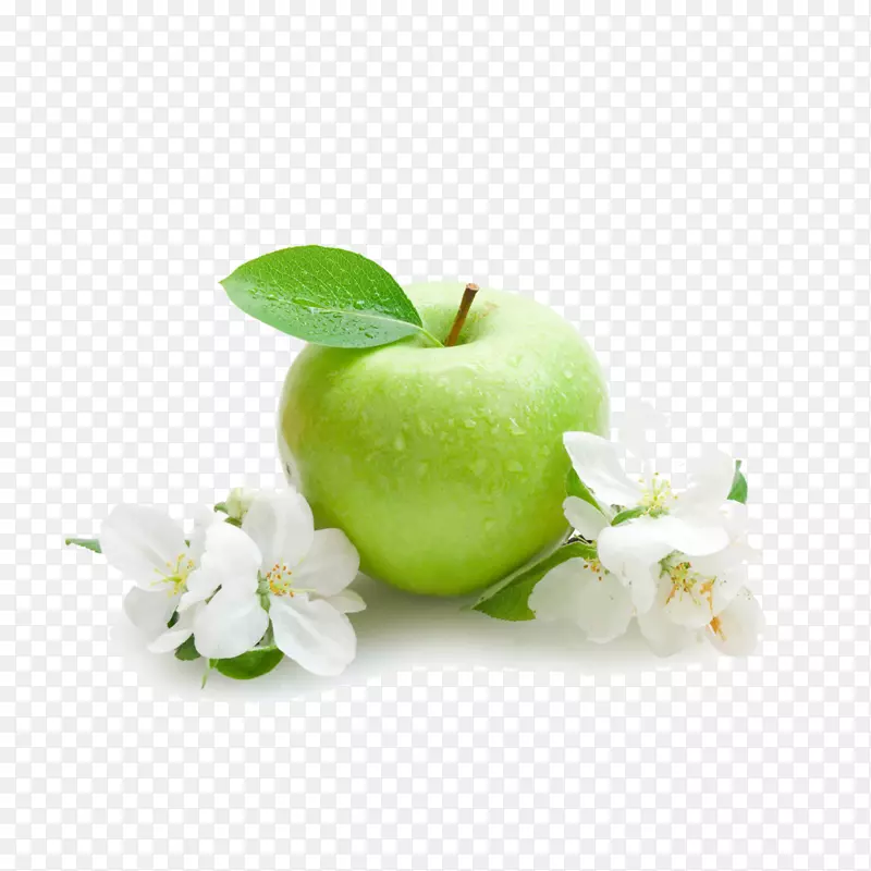 绿色苹果实物图