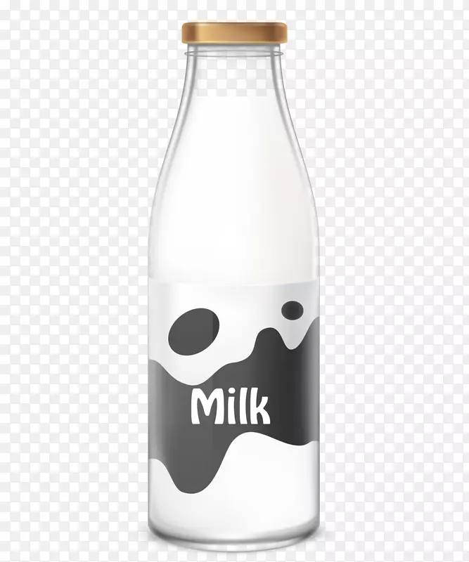 瓶子里的牛奶