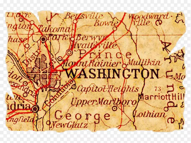 华盛顿地图