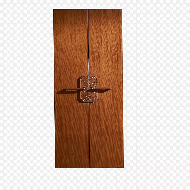 中式简约实木衣柜门