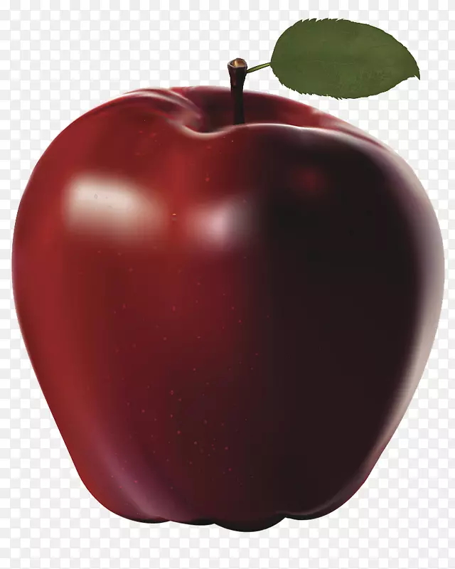 一个苹果矢量图