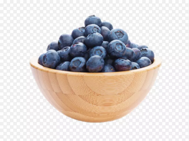 实物一碗野生蓝莓