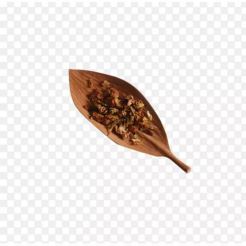 精美手工木质树叶型茶匙茶勺茶铲