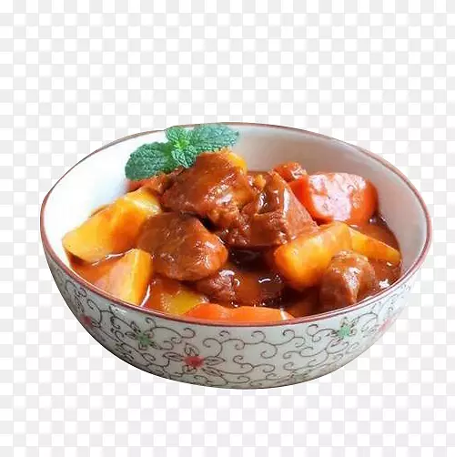 小碗西红柿炖牛肉