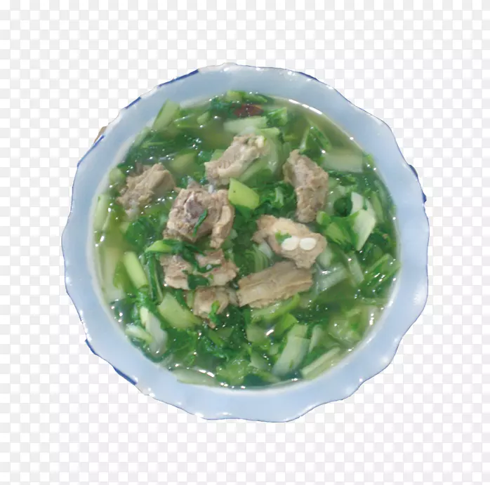 排骨青菜汤