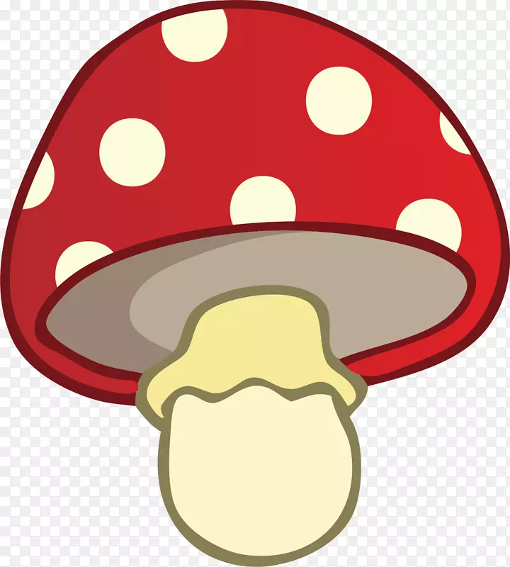 矢量图可爱小蘑菇