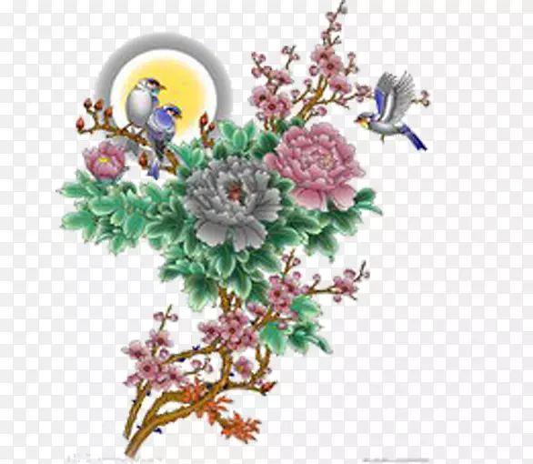 牡丹花开