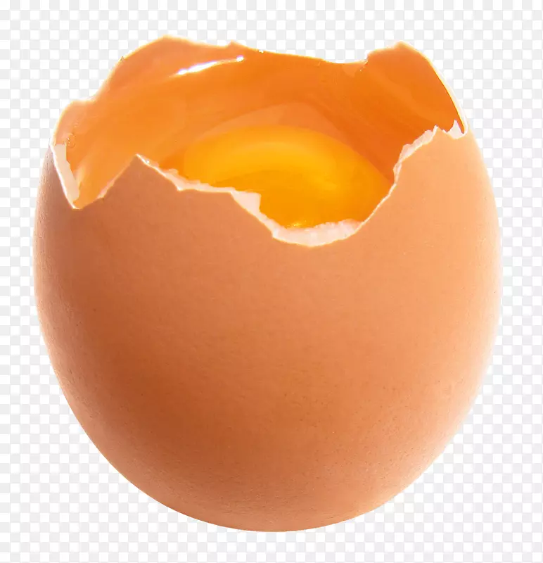 破壳鸡蛋免抠素材