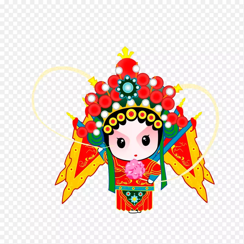 国粹京剧-花旦PNG图片素材下载_图片编号qbvprpaq-免抠素材网